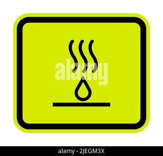 Hot Liquids Symbol Sign Isolate On White Background,Vector Illustration EPS.10 Stock Vector