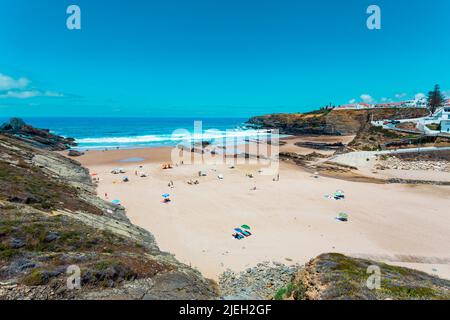 Cabo Sao Vicente, Sagres, Portugal. Farol do Cabo Sao Vicente (built in october 1851) Cabo de Sao Vicente is the South Western tip of Europe, Sagres, Stock Photo