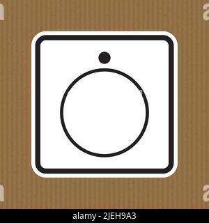Off For Part Of Equipment Symbol Sign, Vector Illustration, Isolate On White Background Label. EPS10 Stock Vector