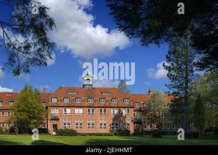 Das Kloster St. Thomas in Vechta, Dominikanerkloster, Backsteinbau, Stock Photo