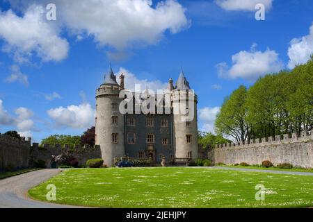 Schloss Killyleagh, Killyleagh, County Down, Nordirland, Grossbritannien , Killyleagh Castle Stock Photo