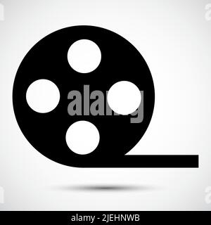 Video Film Icon Symbol Sign Isolate on White Background,Vector Illustration EPS.10 Stock Vector