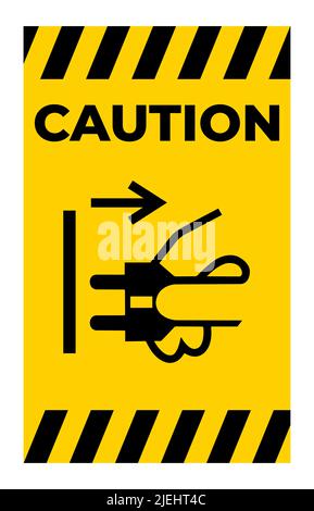 PPE Icon.Disconnect Mains Plug From Electrical Outlet Symbol Sign Isolate On White Background,Vector Illustration Stock Vector