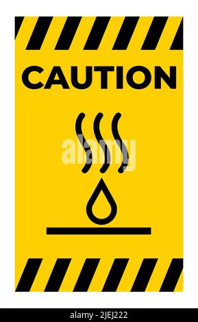 Hot Liquids Symbol Sign Isolate On White Background,Vector Illustration EPS.10 Stock Vector