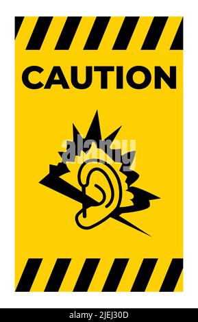 Noise Symbol Sign Isolate On White Background,Vector Illustration Stock Vector