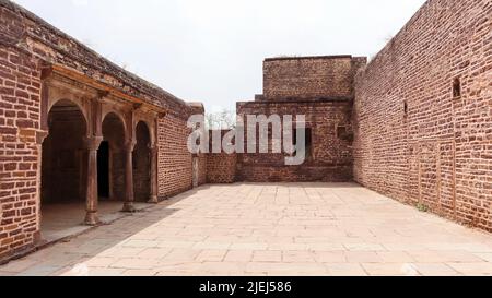 Narwar Fort Complex, Shivpuri, Madhya Pradesh, India. Stock Photo