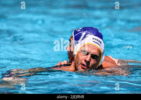 BUDAPEST, HUNGARY - JUNE 27: Kenta Araki of Japan, Yusuke Inaba of ...