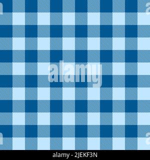 Plaid fabric textile checkered grid pattern horizontal abstract background textured wallpaper vector illustration Stock Vector