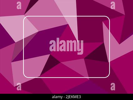 Abstract background texture backdrop polygon geometric shape futuristic wallpaper banner brochure pattern vector illustration Stock Vector