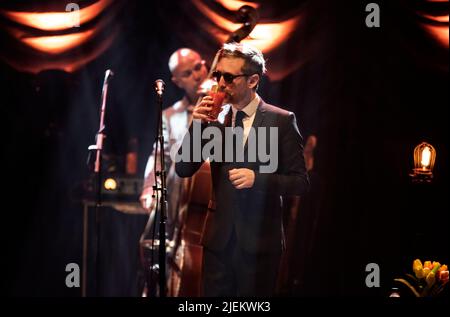 The Divine Comedy at Philharmonic Hall Liverpool Stock Photo