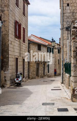 Street in Radunica, a historic and charming downtown neighbourhood, Split, Croatia Stock Photo