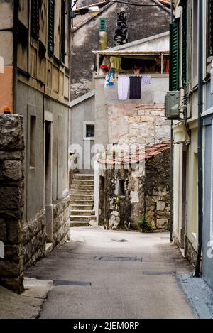 Street in Radunica, a historic and charming downtown neighbourhood, Split, Croatia Stock Photo