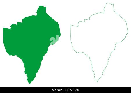 Lamarao municipality (Bahia state, Municipalities of Brazil, Federative  Republic of Brazil) map vector illustration, scribble sketch Lamarao map  Stock Vector Image & Art - Alamy