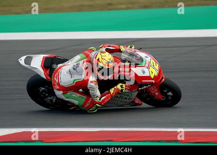 26.06.2022, TT Circuit Assen, Assen, GroÃ&#x9f;er Preis der Niederlande 2022, im Bild Marcos Ramirez aus Spanien, Forward Racing Stock Photo