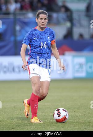 Charlotte Bilbault of France during the Women's Friendly football match between France and Cameroon on June 25, 2022 at Stade Pierre Brisson in Beauvais, France - Photo: Jean Catuffe/DPPI/LiveMedia Stock Photo