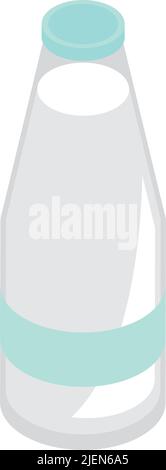 milk bottle icon Stock Vector