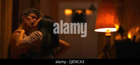 ART OF LOVE, (aka SIMONE), from left: Kunjue Li, Esai Morales, 2021