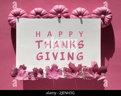 Digitally generated image of happy thanksgiving 4k Stock Photo - Alamy