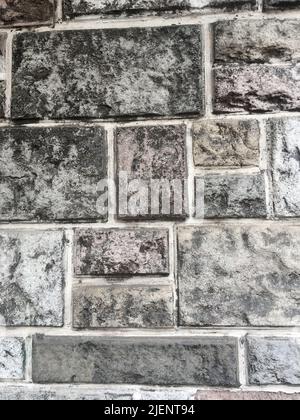 stone cladding of a wall Stock Photo