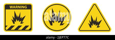 Arc Flash Hazard Symbol Sign, Vector Illustration, Isolate On White Background Label .EPS10 Stock Vector