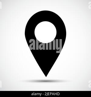 Location Icon Sign Isolate on white Background,Vector Illustration Stock Vector