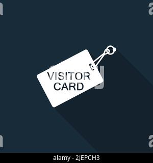 Stop Return Card Symbol Sign Isolate On Black Background,Vector Illustration Stock Vector