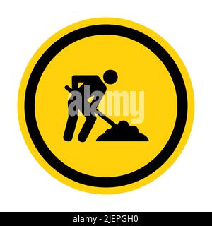 Under Construction Symbol Sign Isolate On White Background,Vector Illustration EPS.10 Stock Vector