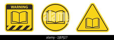 Book Icon Black Symbol Isolate on white Background,Vector Illustration Stock Vector