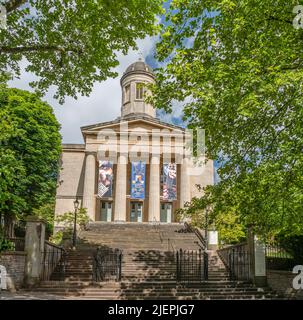St George's Church, a a major concert venue at Brandon Hill, Bristol, Somerset, England, UK Stock Photo