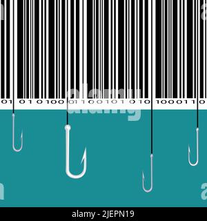 Barcode  clip art illustration Stock Vector