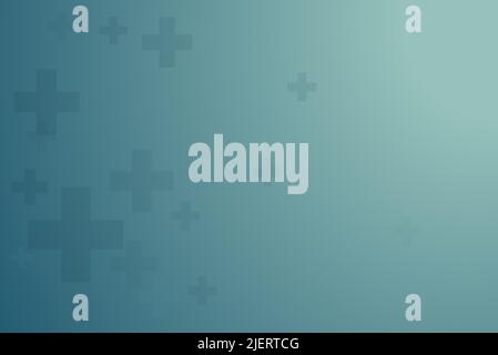 Background with elements of medicine on the background of green Stock Vector