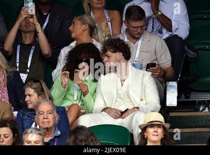 tom-grennan-and-danniella-carraturo-on-centre-court-on-day-two-of-the