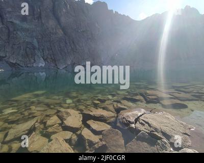 Cima d’Asta  is the highest mountain of the Fiemme Mountains in the eastern part of the Italian province of Trentino Stock Photo