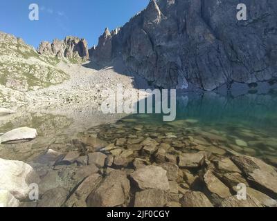 Cima d’Asta  is the highest mountain of the Fiemme Mountains in the eastern part of the Italian province of Trentino Stock Photo