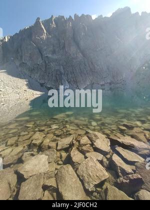 Cima d’Asta  is the highest mountain of the Fiemme Mountains in the eastern part of the Italian province of Trentino Stock Photo