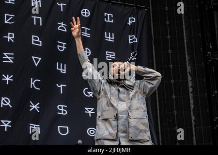 Kasabian Hampden Park Glasgow 26th June 2022 Stock Photo