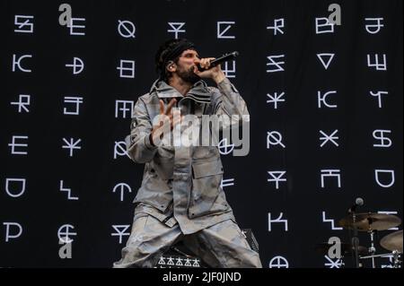 Kasabian Hampden Park Glasgow 26th June 2022 Stock Photo