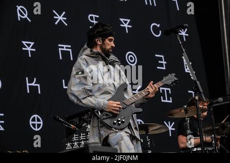 Kasabian Hampden Park Glasgow 26th June 2022 Stock Photo