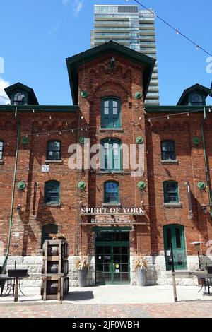 Malt House, or the Maltings building, Distillery Historic District ...
