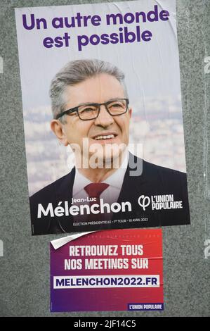 Leader Of French Left-wing Party La France Insoumise (LFI) And ...