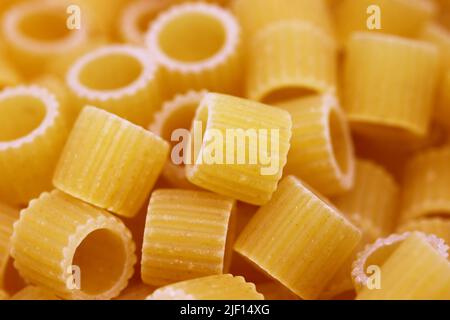 Close-up of a pile of pasta Stock Photo