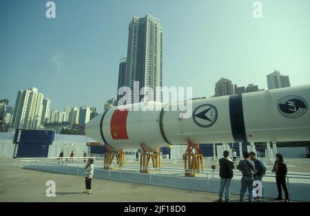 Chinese Historic Rockets Chinese Rockets at a chinese Show in the City centre of Hong Kong ...