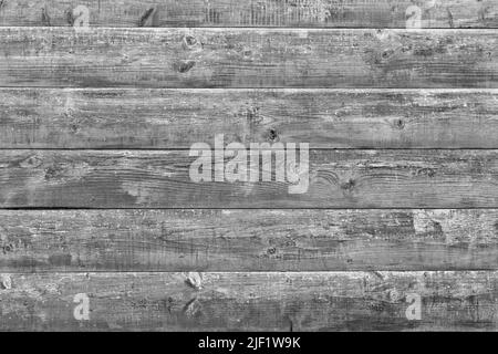 Old wood texture. Gray vintage wooden table. Retro style, faded boards, grey natural background. Weathered surface, grunge planks. Rustic design eleme Stock Photo