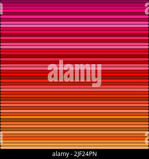 colours parallel horizontal lines pattern | abstract vibrant geometric straightness background | modern illustration for media advertising website cop Stock Vector