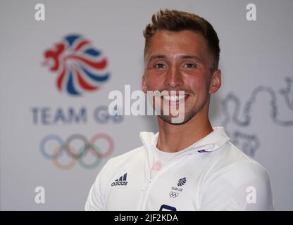 File photo dated 16-06-2021 of British swimmer Dan Jervis has come out as gay ahead of next month’s Commonwealth Games. The 26-year-old Welshman, who won 1500m freestyle silver and bronze at the 2014 and 2018 Games in Glasgow and Australia’s Gold Coast respectively, is set to compete at his third Commonwealths. Issue date: Wednesday June 29, 2022. Stock Photo