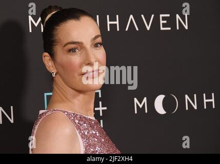 Los Angeles, USA. 28th June, 2022. Ayelet Zurer arrives at AMC's MOONHAVEN Premiere held at The London West Hollywood in West Hollywood, CA on Tuesday, June 28, 2022. (Photo By Sthanlee B. Mirador/Sipa USA) Credit: Sipa USA/Alamy Live News Stock Photo