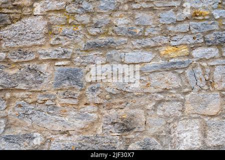 historic old wall made with stones Stock Photo