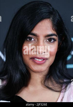 Amara Karan arrives for the World Premiere of St Trinian's at the ...