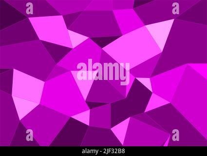 Abstract background texture purple geometry polygon decoration wallpaper backdrop pattern template vector illustration Stock Vector