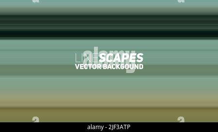 LineScapes Gradient Background. Minimal Gradient Stripes. Stock Vector